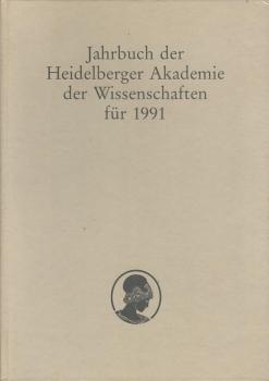Jahrbuch der Heidelberger Akademie der Wissenschaften für 1991.