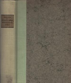 Evangelische Wirtschaftsethik.