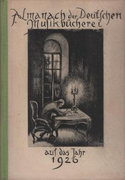 Almanach der Deutschen Musikbücherei auf das Jahr 1926