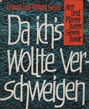 Da ich's wollte verschweigen