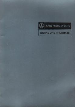 Carl Freudenberg. Werke und Produkte.