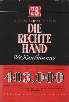 Die rechte Hand des Kaufmanns : Teismans Kontorhandbuch