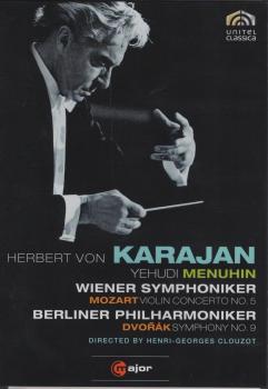 Herbert von Karajan in rehearsal and performance Mozart, Dvorak [DVD-Video]