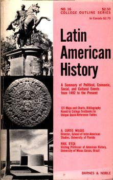 Latin American History ; 1963 Edition