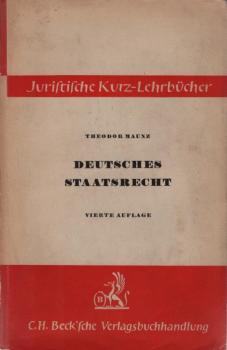 Deutsches Staatsrecht : Ein Studienbuch