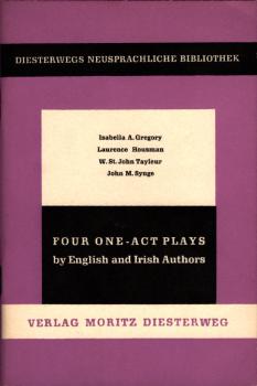 One-Act-Plays, Four, by English and Irish authors