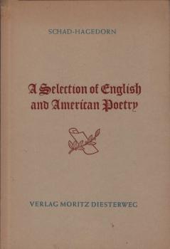 A Selection of English and American poetry