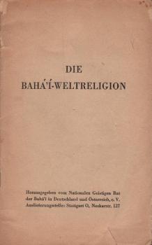Die Bahá'i-Weltreligion
