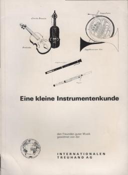 Eine kleine Instrumentenkunde