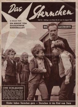 Das Sternchen; Heft 33, Beilage zum Stern Nr. 33 vom 15. August 1954 : Ein Bericht vom Düsseldorfer Kinderballett (= Eine Schlägerei)