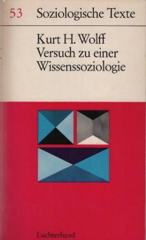 Versuch zu einer Wissenssoziologie