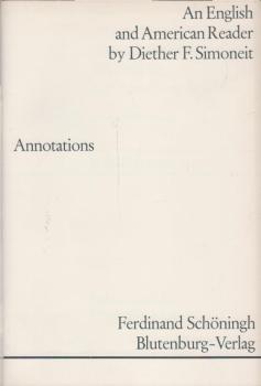 An English and American Reader : Annotations