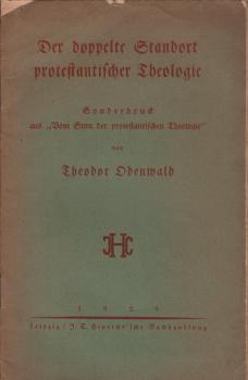 Der doppelte Standort protestantischer Theologie