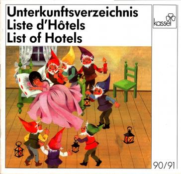 Reinhard Matthäus (Layout): Unterkunftsverzeichnis Liste d´ Hótels - List of Hotels 90 / 91