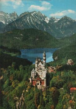 Königsschlösser Neuschwanstein und Hohenschwangau : 25 Original-Coloraufnahmen