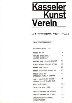 Jahresbericht 1983