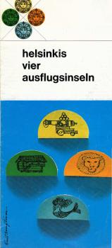 Helsinkis vier Ausflugsinseln (Faltblatt)