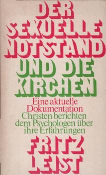 Der sexuelle Notstand und die Kirchen