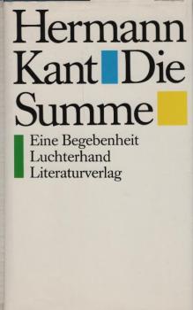 Die Summe : e. Begebenheit
