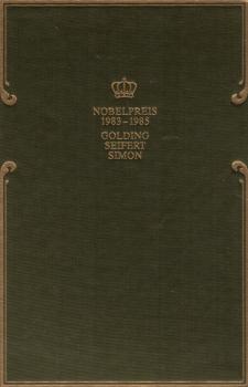 Nobelpreis für Literatur 1983 - 1985 ; 1., William Golding : Der der Turm der Kathedrale, 2., Jaroslav Seifert : Der Regenschirm vom Piccadilly und Die Pestsäule, 3., Claude Simon : Die Straße in Flandern ; (3 Werke in einem Buch)