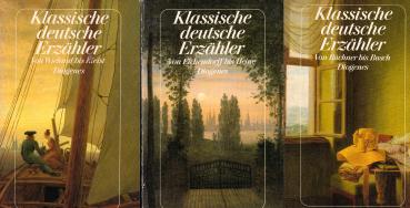Das Diogenes Lesebuch klassischer Deutscher Erzähler ; 3 Bände
