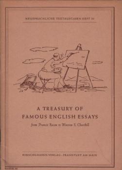 A Treasury of famous English essays from Francis Bacon to Winston S. Churchill