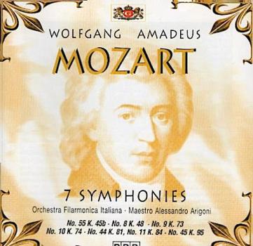 Mozart: 46 Symphonies Vol. 2: 7 Symphonies (Nos. 8, 9, 10, 11, 44, 45, 55)