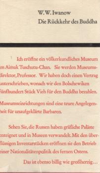 Die Rückkehr des Buddha