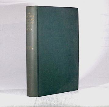 XVIII Concilium Ophthalmologicum, 1958. Belgica : Acta Vol. 1
