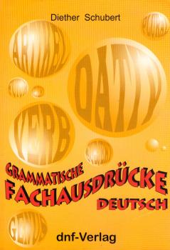 Grammatische Fachausdrücke Deutsch