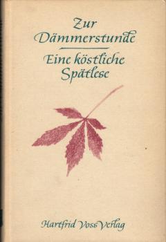 Zur Dämmerstunde, Teil: [Leserunde 1].