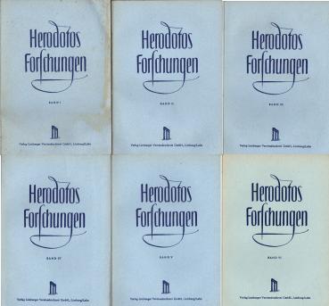 Herodotos Forschungen. 6 Bände.