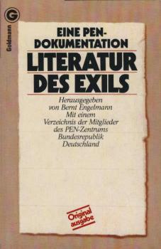 Literatur des Exils : in Bremen vom 18. - 20. September 1980 ; mit e. Verz. d. Mitglieder d. PEN-Zentrums Bundesrepublik Deutschland