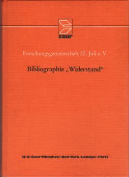 Bibliographie "Widerstand"