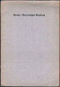 Von deutscher Baukunst (= Reuchlindrucke - Neue Folge/ Nummer Eins)