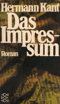 Das Impressum : Roman / Hermann Kant