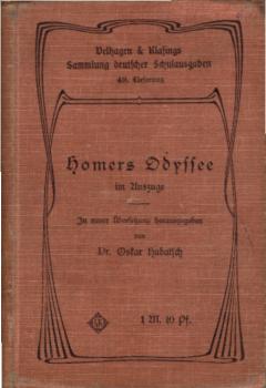Homers Odyssee im Auszuge / in neuer Übers. hrsg. von Oskar Hubatsch. Mit Abb. nach den Umrisszeichn. von John Flaxman
