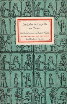 Das Leben des Lazarillo von Tormes, sein Glück und sein Unglück / Übertr. von Georg Spranger. Mit 10 Holzschn. von Rudolf Peschel