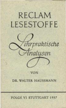 Lehrpraktische Analysen ; Teil : Folge 6