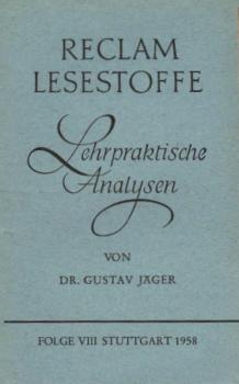 Lehrpraktische Analysen ; Teil : Folge 8