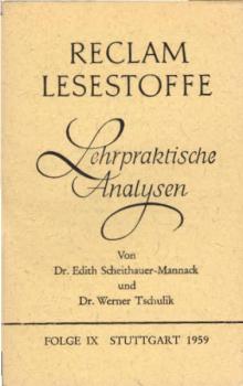 Lehrpraktische Analysen ; Teil : Folge 9