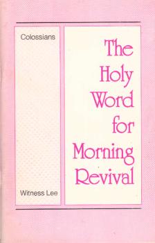 The Holy Word for Morning Revival