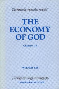 The economy of God