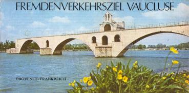 Fremdenverkehrsziel Vaucluse [Informationsbroschüre]