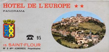 Hotel De L´Europe [Werbeprospekt]