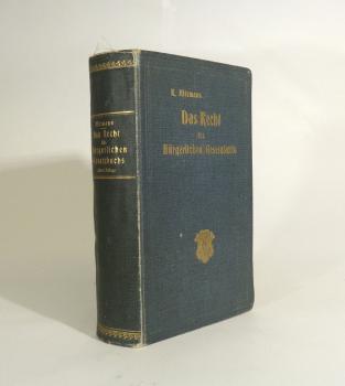 Das Recht des Bürgerlichen Gesetzbuchs : ein kurzgefasstes Lehrbuch.