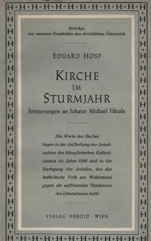 Kirche im Sturmjahr : Erinnerungen an Johann Michael Häusle.