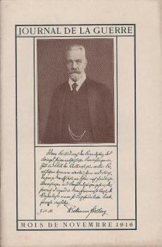 Journal de la guerre. Mois De Novembre 1916.