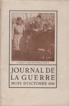 Journal de la guerre. Mois D´October 1916.