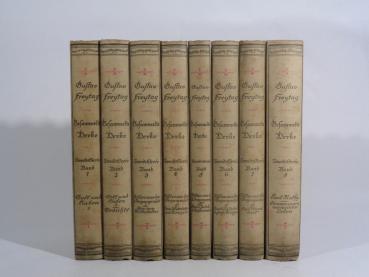 Gesammelte Werke. Zweite Serie. 8 Bände. Neue wohlfeie Ausgabe.